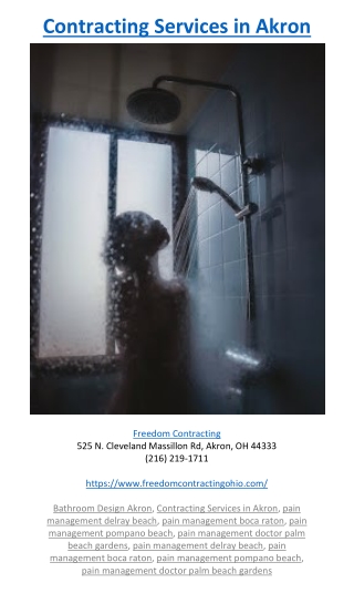 Contracting Services in Akron