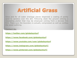 Artificial Grass Cost