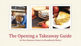 How to Open a Takeaway in Broadbeach Waters: A Step-By-Step Guide for New Business Owners