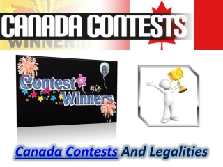 Canada Contests