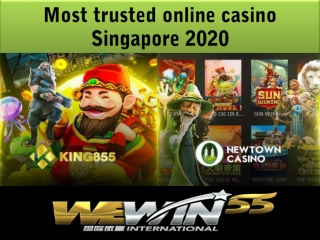 Reasons to play at most trusted online casino singapore 2020