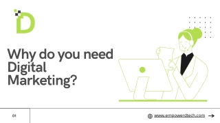 Why do you need digital marketing?