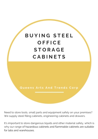 Buying Steel Filling Cabinets in Philippines