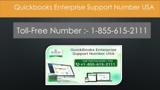 Quickbooks Enterprise Support Number USA