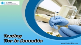 How easy is it Testing THC in Cannabis with the help of THC test kits