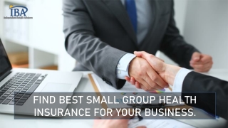 Find Best Small Group Health Insurance for Your Business