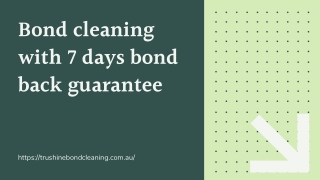 Exit bond cleaning Brisbane | Experienced domestic cleaners