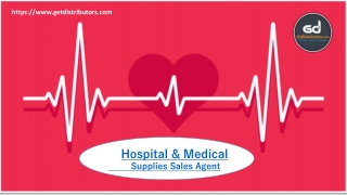 Required Hospital & Medical Supplies Sales Agent in Pan India