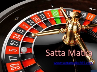 Satta Matka Gaming