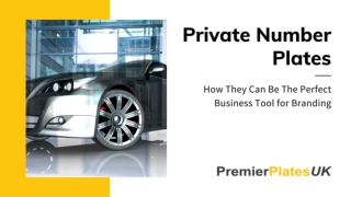 How Private Number Plates Can Be The Perfect Business Tool for Brandin