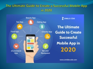 The Ultimate Guide to Create a Successful Mobile App in 2020