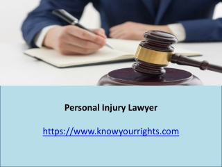 Personal Injury Lawyer