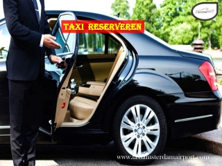 Taxi reserveren