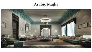 Arabic Majlis Dubai
