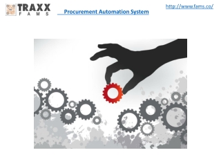Procurement Automation System - Fams