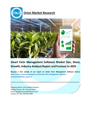 Smart Farm Management Software Market