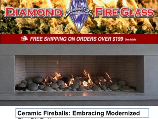 Ceramic Fireballs Embracing Modernized Fire Pit Patterns