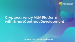 Build MLM Business platform with Smartcontract