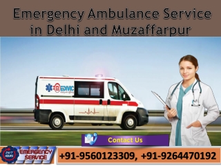 Take Instant Emergency Ambulance Service in Delhi by Medivic