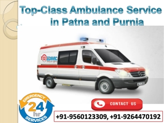 Hire Medivic Ambulance Service in Patna at a Very Authentic Cost