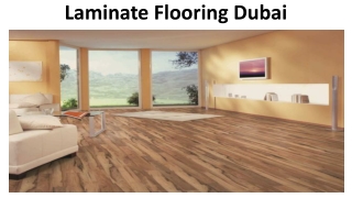 Laminate Flooring Dubai