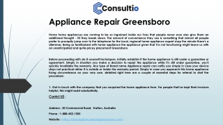 Fridge Repair Greensboro