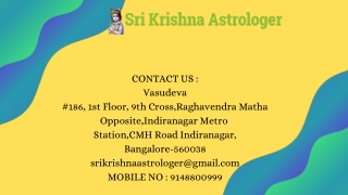 Best Astrologer In Karnataka | Vashikaran & Black Magic Astrologer