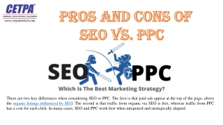 SEO vs PPC Which One Is Best To Get Traffic