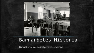 Barnarbetets historia