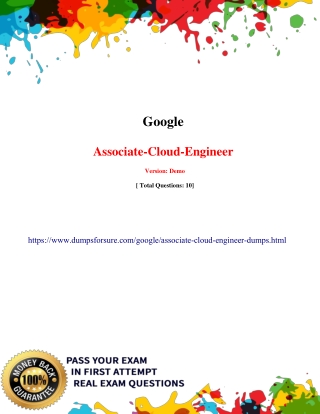 2020 Actual Google Associate Cloud Engineer Exam Questions Answers - Associate Cloud Engineer Exam Dumps