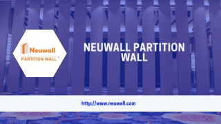 Versatile Full Auto Partition Wall
