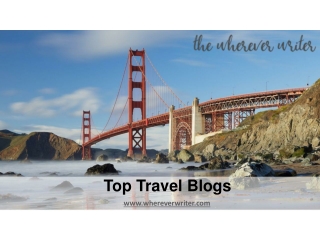 Top Travel Blogs - www.whereverwriter.com