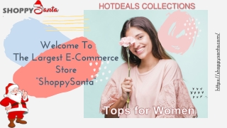 Buy Tops for Women Online at ShoppySanta