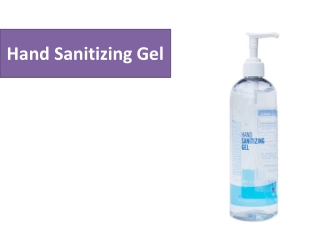 Hand Sanitizing Gel