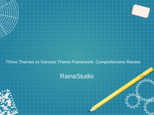 Thrive Themes vs Genesis Theme Framework: Comprehensive Review