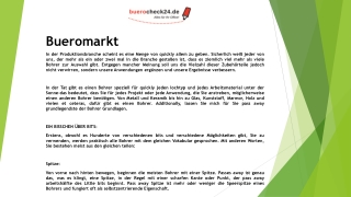 Bueromarkt