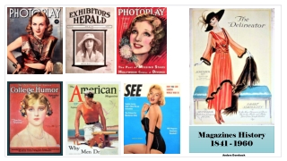 Magazines (US) history 1841 - 1960