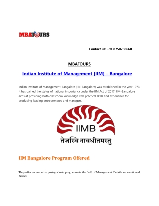 IIM Bangalore: Fees, Placements, Cutoff, Ranking, Admissions