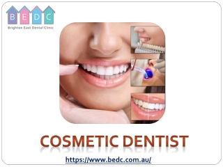 Cosmetic Dentist - (03 95788500) - BEDC