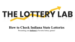 Check Out Latest Results, Draw, Winning Numbers or Playing Details of Indiana State Lottery?