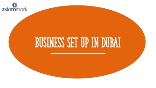Business Set up in Dubai