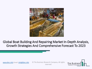 Boat Building And Repairing Market 2020 - Business Development By Various Trend Analysis 2023