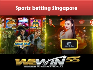 playing live sports betting Singapore requires multiple