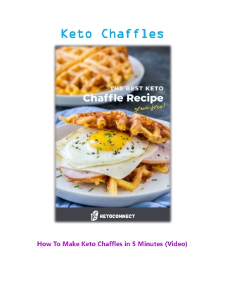 Keto Chaffles