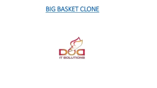 BIG BASKET CLONE | Grocery store supermarket| instacart | grofers script