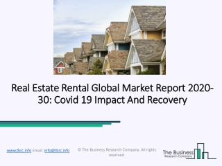 Real Estate Rental Market 2020-2030 Growth and Restrain Factors Analysis
