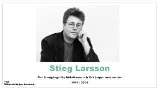 Stieg Larsson