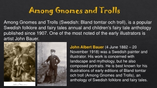 John Bauer and Trolls