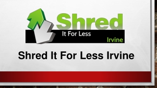 Document Shredding Services