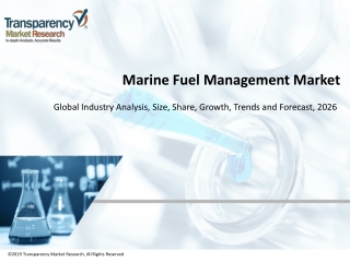 Marine Fuel Management Market to Receive Overwhelming Hike in Revenues by 2026